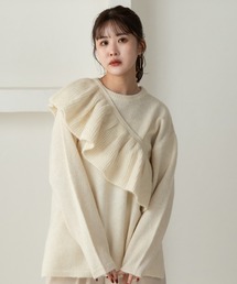 Amiur | frill arrange knit(ニット/セーター)