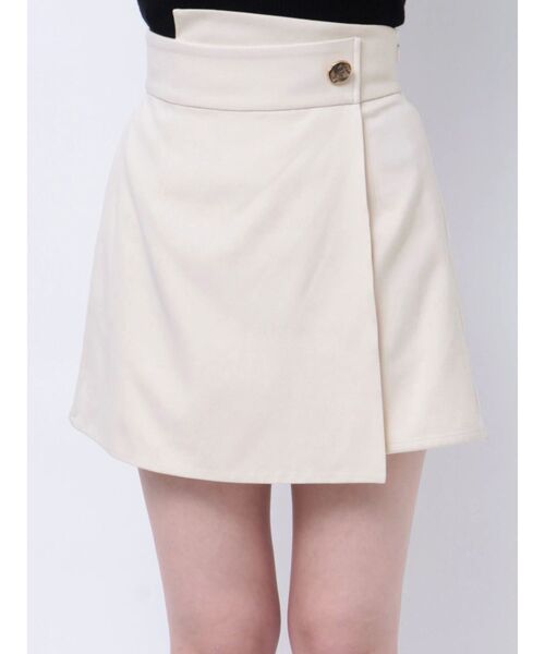 RESEXXY(リゼクシー)の「ウエストデザインスカパン(スカート・レディース・アイボリー/ブラック・FREE)」の19枚目の写真