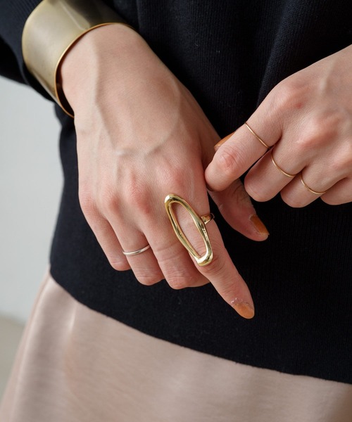 Omekashi（オメカシ）の「オーバルデザインリング（リング）」 - WEAR