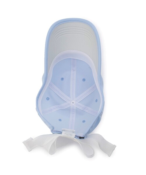 adabat（アダバット）の「◆リボンつき スパンコールロゴキャップ（キャップ・レディース・ホワイト/ライトブルー/ネイビー・00）」の8枚目の写真