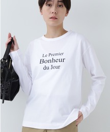 human woman | ◆綿天竺ロゴロンＴ(Tシャツ/カットソー)
