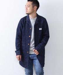 coen | SMITH別注デニムショップコート(その他アウター)