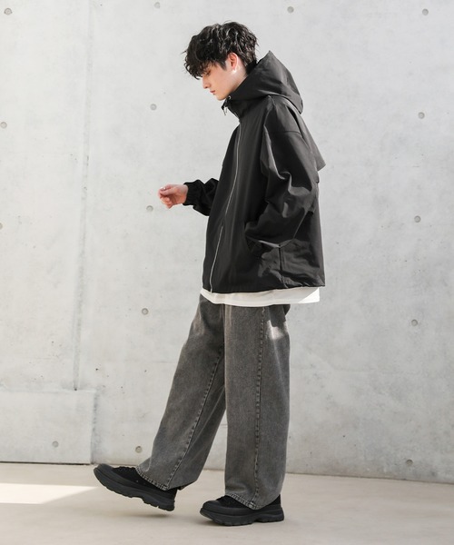 08sircus book マウンテンパーカー　黒　L kiminori ＋PHENIX - GORE-TEX INFINIUM LOGO MOUNTAIN PARKA / ゴアテックス