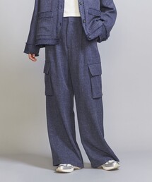BEAUTY&YOUTH UNITED ARROWS | デニムライク ワイド カーゴパンツ(カーゴパンツ)