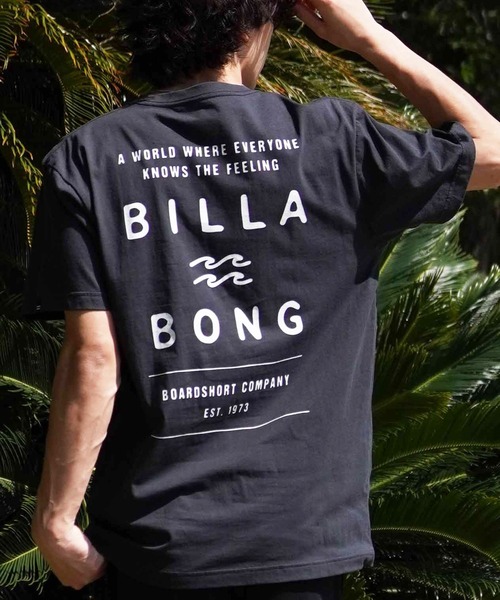 BILLABONG（ビラボン）の「BILLABONG/ビラボン 半袖Tシャツ バックプリント レギュラーフィット BE01A-203（Tシャツ/カットソー・メンズ・ホワイト/サックスブルー/ブラック/クリーム・S/M/L/XL）」の2枚目の写真