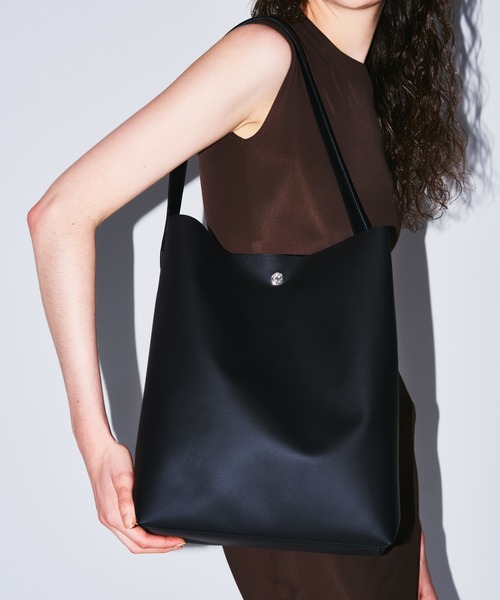 ● ●CKJ SCULPTED SHOULDER BAG ショルダーバッグ Calvin Klein CKJ Sculpted Shoulderbag Mono Black / Metallic