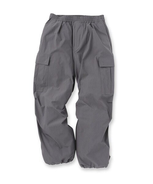 tk.TAKEO KIKUCHI(ティーケータケオキクチ)の「◆テープデザインバギーカーゴパンツ(カーゴパンツ・メンズ・ブラック/ダークグリーン/チャコールグレー/オフホワイト・01/03/02)」の5枚目の写真