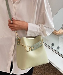 ショルダーバッグ 2wayバケットバッグ