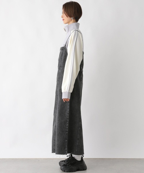 LEPSIM（レプシィム）の「切り替えデニムキャミワンピース　992085（ワンピース・レディース・チャコールグレー/ブルー/インディゴブルー・FREE）」の14枚目の写真