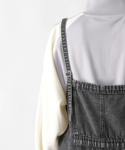 LEPSIM（レプシィム）の「切り替えデニムキャミワンピース　992085（ワンピース・レディース・チャコールグレー/ブルー/インディゴブルー・FREE）」の20枚目の写真