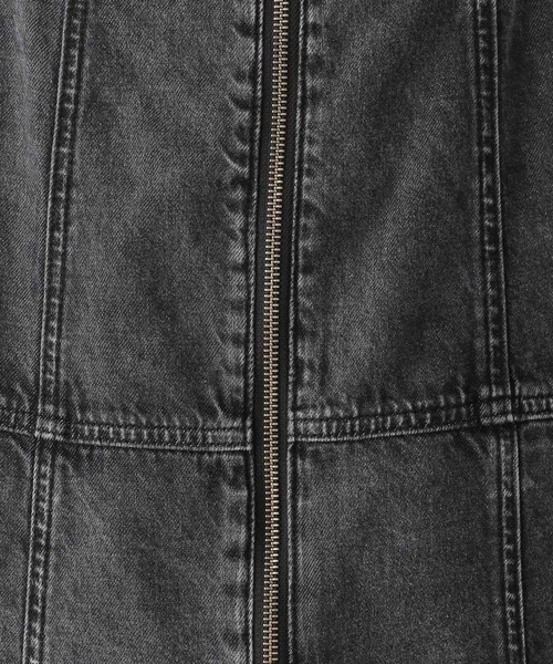 LEPSIM（レプシィム）の「切り替えデニムキャミワンピース　992085（ワンピース・レディース・チャコールグレー/ブルー/インディゴブルー・FREE）」の21枚目の写真