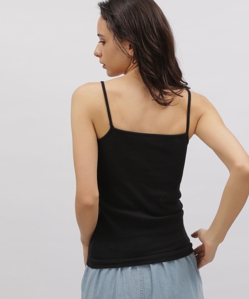 LAKOLE(ラコレ)の「スクエアネックカップキャミ / 106663(キャミソール・レディース・ホワイト×ブラック/ライトブルー/ブラック/オフホワイト・MEDIUM/SMALL/LARGE)」の8枚目の写真