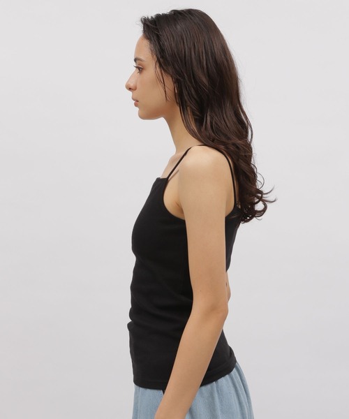 LAKOLE(ラコレ)の「スクエアネックカップキャミ / 106663(キャミソール・レディース・ホワイト×ブラック/ライトブルー/ブラック/オフホワイト・MEDIUM/SMALL/LARGE)」の11枚目の写真