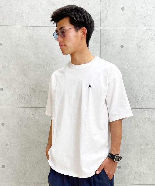 Hurley （ハーレー）の「Hurley/ハーレー 半袖Tee レギュラーシルエット 中厚手 24MRSMSS03（Tシャツ/カットソー・メンズ・ホワイト/チャコールグレー/ブラック・S/M/L）」の11枚目の写真
