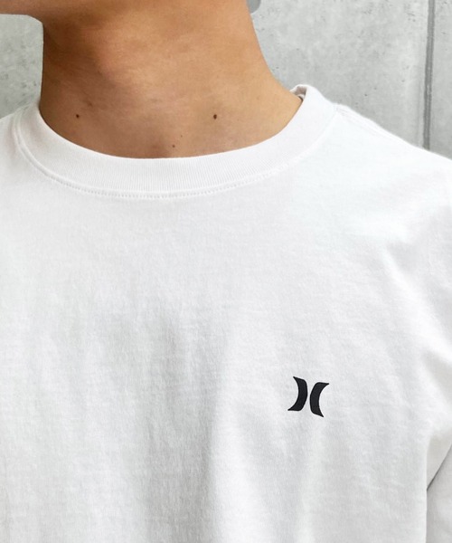 Hurley （ハーレー）の「Hurley/ハーレー 半袖Tee レギュラーシルエット 中厚手 24MRSMSS03（Tシャツ/カットソー・メンズ・ホワイト/チャコールグレー/ブラック・S/M/L）」の17枚目の写真
