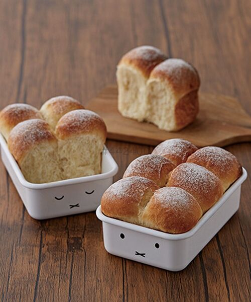 I.D.E.A international（イデアインターナショナル）の「ミッフィー浅型角容器（キッチンツール・レディース・ホワイト・ﾌﾘ-）」の2枚目の写真