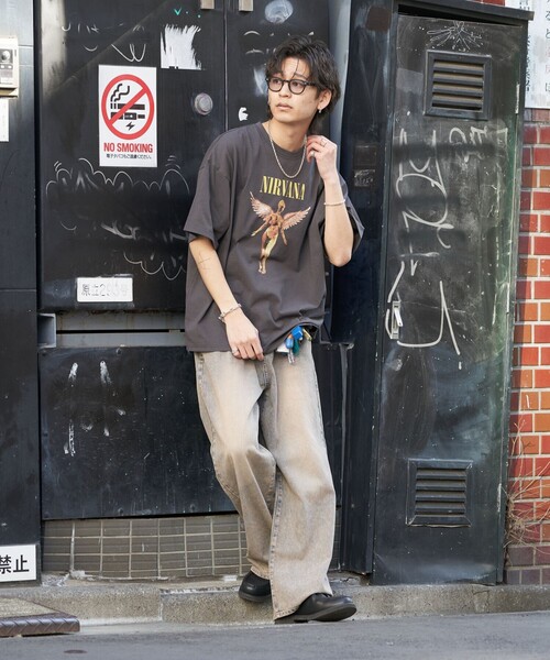 PUBLUX（パブリュクス）の「PUBLUX/パブリュクス 別注 NIRVANA IN UTERO TEE/バンドTシャツ/バンT/ユニセックス(限定展開)（Tシャツ/カットソー・メンズ・ホワイト/ブラック・SMALL/MEDIUM/LARGE）」の7枚目の写真