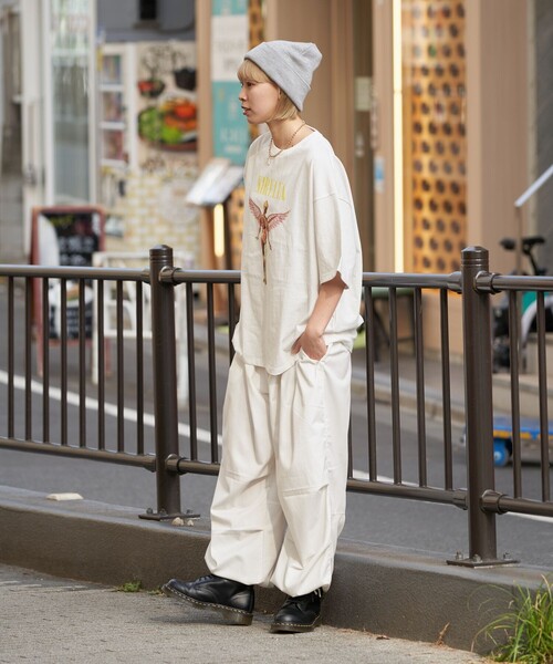 PUBLUX（パブリュクス）の「PUBLUX/パブリュクス 別注 NIRVANA IN UTERO TEE/バンドTシャツ/バンT/ユニセックス(限定展開)（Tシャツ/カットソー・メンズ・ホワイト/ブラック・SMALL/MEDIUM/LARGE）」の21枚目の写真