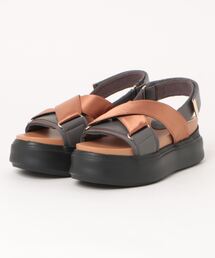 JILL STUART | プラットフォームクロスストラップサンダル(サンダル)