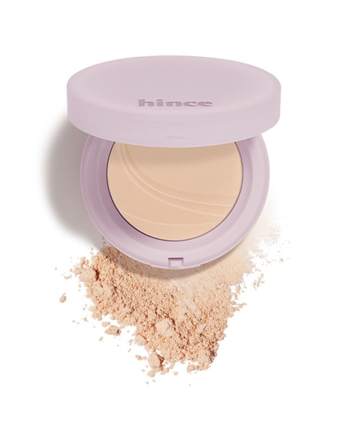 hince（ヒンス）の「セカンドスキンエアリーパウダーパフSET（フェイスパウダー・レディース・AP002 ベージュ/AP001 ラベンダー・SMALL）」の3枚目の写真