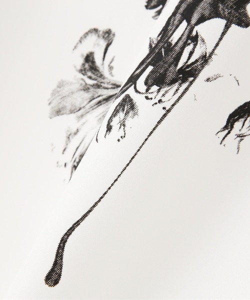 A4A（エーフォーエー）の「【WEB&DEPOT限定】/A4A/エーフォーエー/PAINT S/S SHIRTS（シャツ/ブラウス・レディース・ベージュ/ホワイト/ブラック・M/L）」の10枚目の写真