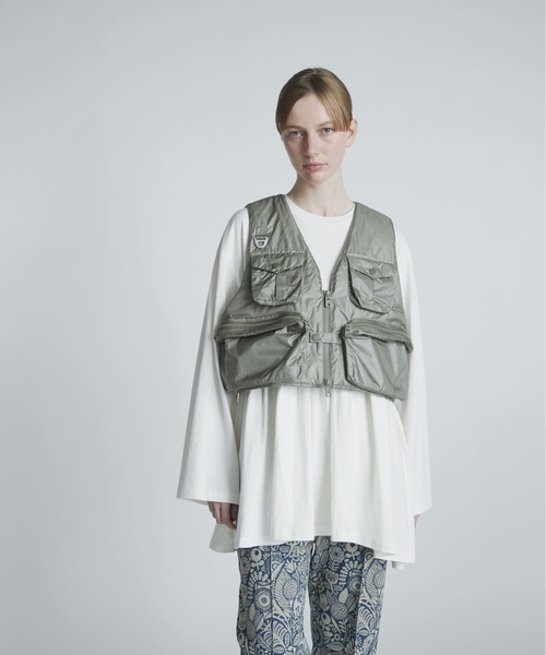 F/CE. ハンティング オーバーサイズ ベスト チェック sample F/CE. ハンティング オーバーサイズ ベスト チェック sample