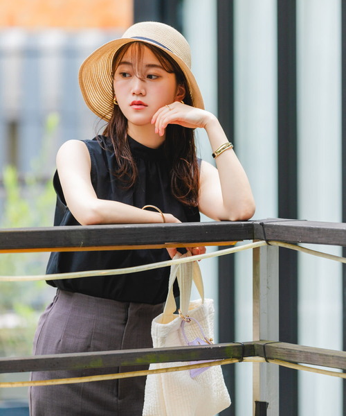 RODE SKO(ロデスコ)の「洗えるたためるハット(ハット・レディース・ブラック/モカ/ナチュラル・ONE)」の19枚目の写真