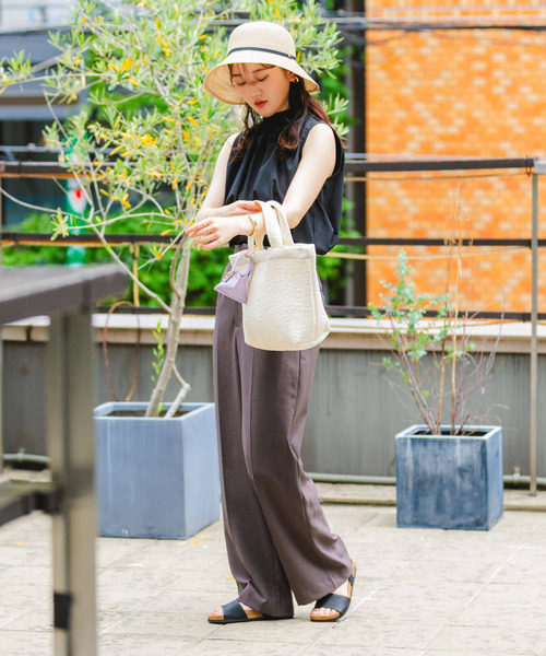 RODE SKO(ロデスコ)の「洗えるたためるハット(ハット・レディース・ブラック/モカ/ナチュラル・ONE)」の13枚目の写真