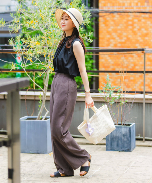 RODE SKO(ロデスコ)の「洗えるたためるハット(ハット・レディース・ブラック/モカ/ナチュラル・ONE)」の14枚目の写真