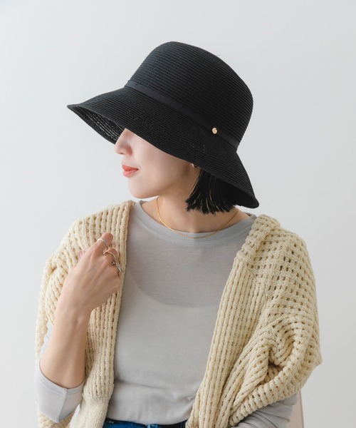 RODE SKO(ロデスコ)の「洗えるたためるハット(ハット・レディース・ブラック/モカ/ナチュラル・ONE)」の15枚目の写真