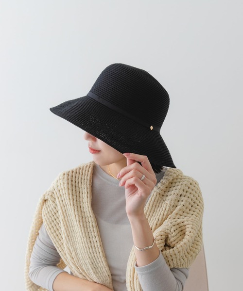 RODE SKO(ロデスコ)の「洗えるたためるハット(ハット・レディース・ブラック/モカ/ナチュラル・ONE)」の16枚目の写真