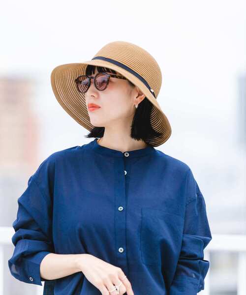 RODE SKO(ロデスコ)の「洗えるたためるハット(ハット・レディース・ブラック/モカ/ナチュラル・ONE)」の8枚目の写真