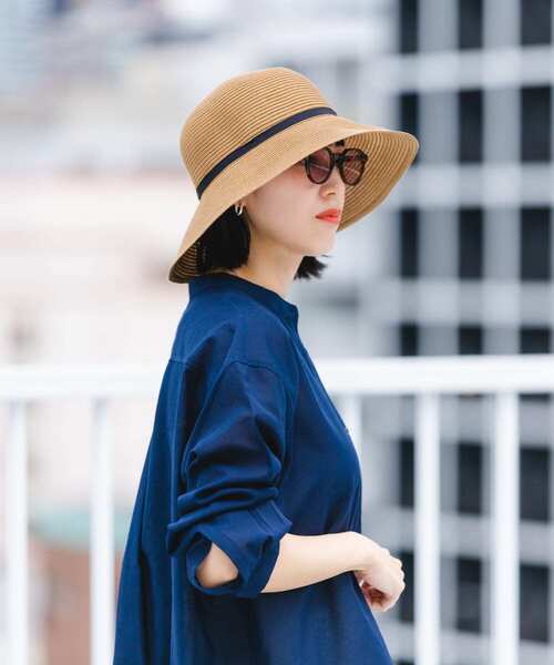 RODE SKO(ロデスコ)の「洗えるたためるハット(ハット・レディース・ブラック/モカ/ナチュラル・ONE)」の9枚目の写真