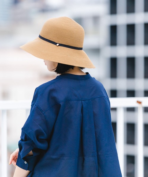 RODE SKO(ロデスコ)の「洗えるたためるハット(ハット・レディース・ブラック/モカ/ナチュラル・ONE)」の10枚目の写真