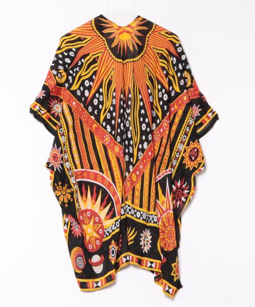 チャイハネ（チャイハネ）の「【チャイハネ】サンガUVパレオカーディガン（カーディガン/ボレロ・レディース・ネイビー/オレンジ/ブラック・FREE）」の4枚目の写真