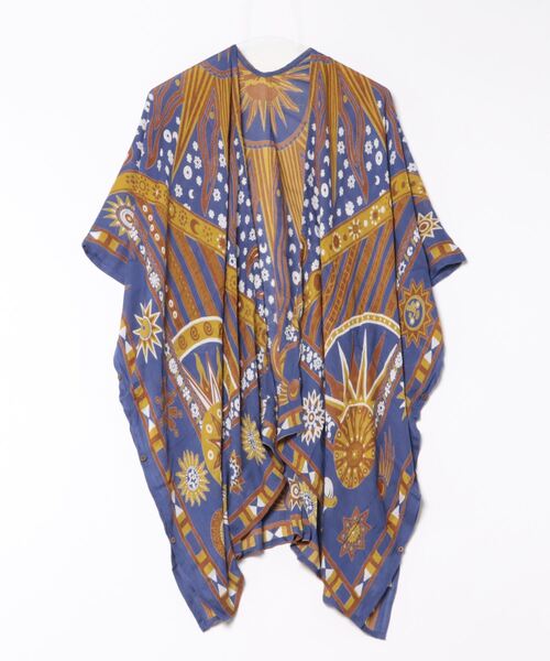 チャイハネ（チャイハネ）の「【チャイハネ】サンガUVパレオカーディガン（カーディガン/ボレロ・レディース・ネイビー/オレンジ/ブラック・FREE）」の8枚目の写真