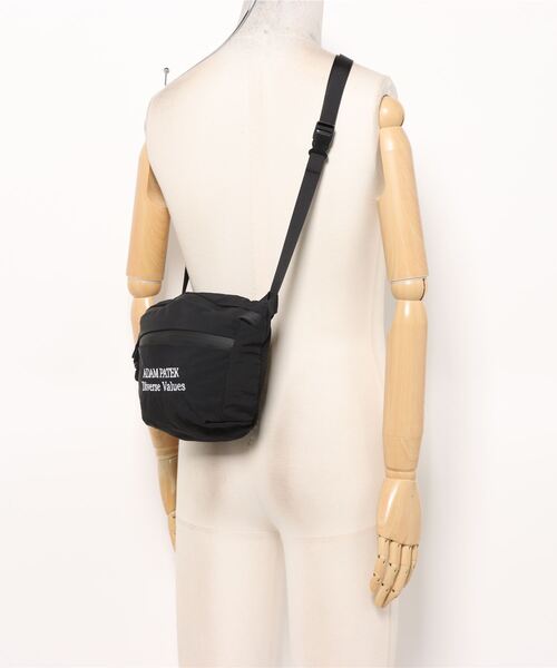 ADAM PATEK(アダムパテック)の「《ADAM PATEK》 nylon mini shoulder bag/ナイロンミニショルダーバッグ(ショルダーバッグ・メンズ・ブラック/カーキ・FREE)」の5枚目の写真