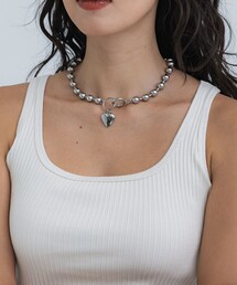 STUDIOUS | 【STUDIOUS/ステュディオス】ハートトップネックレス(ネックレス)