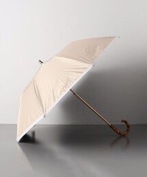 アシーナニューヨーク　折りたたみ日傘ストライプ　バンブーハンドル アシーナニューヨーク 折りたたみ日傘ストライプ バンブー