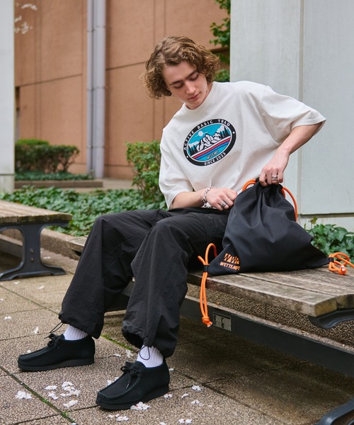 WETTEMPT(ウィテンプト)の「BICOLOR KNAPSACK / バイカラーナップサック(バックパック/リュック・メンズ・オレンジ/ブラック・ONE SIZE)」の20枚目の写真