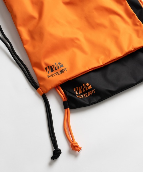 WETTEMPT(ウィテンプト)の「BICOLOR KNAPSACK / バイカラーナップサック(バックパック/リュック・メンズ・オレンジ/ブラック・ONE SIZE)」の14枚目の写真