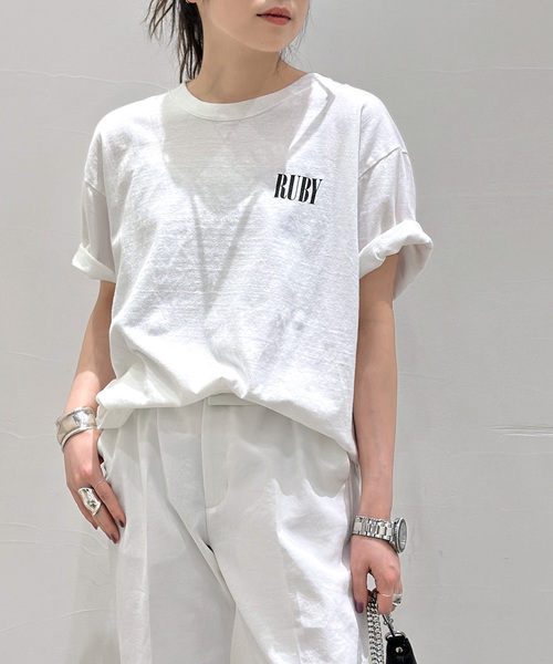 AP STUDIO　WATER’S WHITE RUBY Print Tシャツ WATER'S WHITE RUBY Print TEE（Tシャツ/カットソー）｜AP