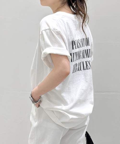 トップス AP STUDIO waters white ruby print tee AP STUDIO（エーピーストゥディオ）の「WATER'S WHITE RUBY