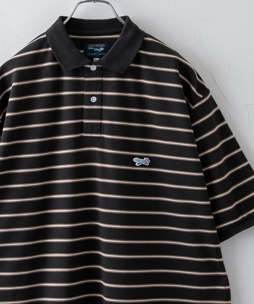 PENNEYS(ぺニーズ)の「Penneys(ぺニーズ)別注 ポロシャツ(Tシャツ/カットソー・メンズ・ホワイト/ブラック/ネイビー/その他1/その他2/その他3/その他4/ケリーグリーン/コバルトブルー・S/M/L/XL)」の9枚目の写真