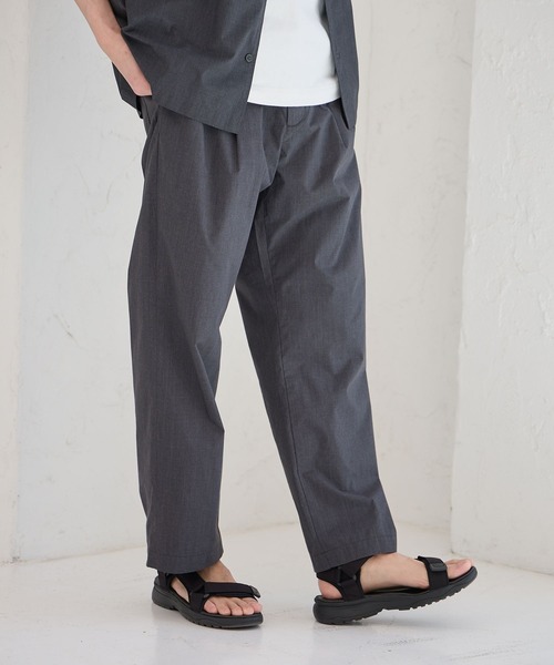 GLOBAL WORK（グローバルワーク）の「エアかるワイドパンツ/102628（その他パンツ・メンズ・チャコール/ブラック/ライトグレー/ブルー系その他7・LARGE/MEDIUM/SMALL）」の16枚目の写真