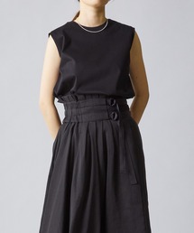 コットンスムースタンクTシャツ