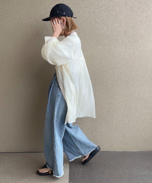 feepur by saya（フェピュールバイサヤ）の「【 7color 】シアー