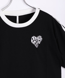WESTSEA（ウエストシー）の「オーバーサイズ ライン リンガーTシャツ 半袖（Tシャツ/カットソー・メンズ）」