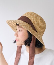 Casselini キャセリーニ リボン付き ストローハット FREAK'S STORE（フリークスストア）の「Casselini/キャセリーニ