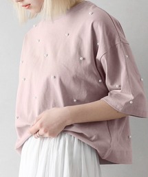 パール付 Tシャツ